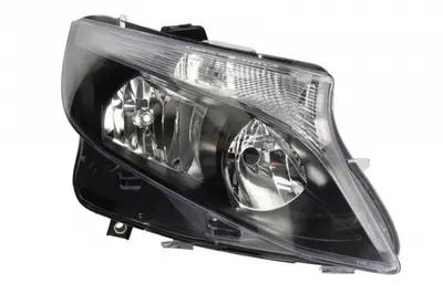 Far dreapta (H15 H7, reglaj electric, cu motoras, fundal negru) MERCEDES VITO dupa 2014