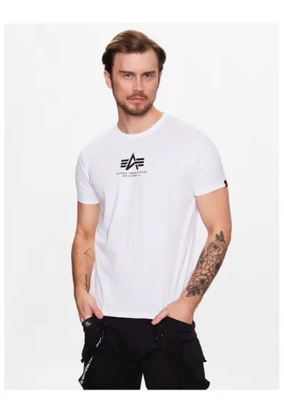 Tricou barbati - 302287031 - Bumbac - Alb