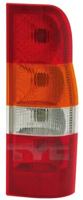 Stop tripla lampa spate stanga (Semnalizator portocaliu, culoare sticla: rosu) FORD TRANSIT BUS CAROSERIE PLATFORMA SASIU 2000-2006