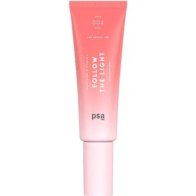 Ser exfoliant cu multi-acizi si vitamina C Follow the Light, 50ml, PSA