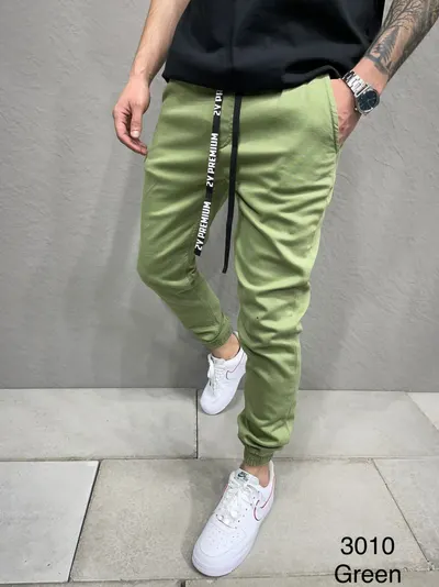 Blugi Jogger Slim Green Bgas844(es3010) (mărime: 36)