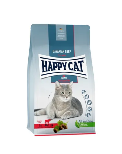 HAPPY CAT Indoor hrana uscata pisici adulte de interior, vita bavareza 4 kg