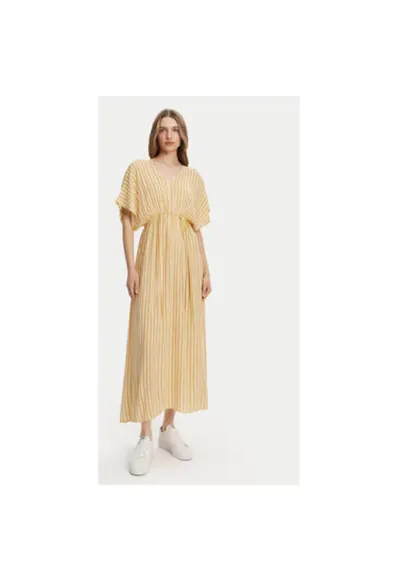 Rochie de vara dama ERJWD03864 - Viscoza - Galben