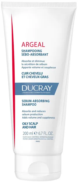 Ducray Argeal Șampon sebo-absorbant, 200 ml