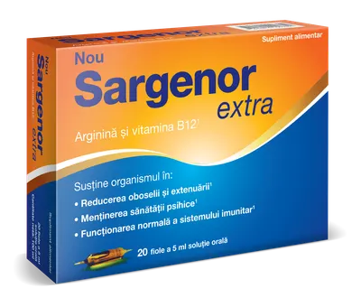 Sargenor Extra Solutie orala, 5ml x 20 fiole, Viatris