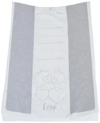 Salteluță moale de înfășat Cangaroo - Grey bears, 44 х 67 cm