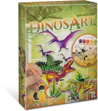 Set DinosArt - Coloreaza figurinele cu dinozauri