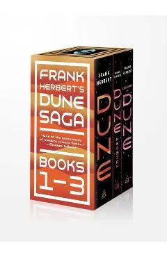 Frank Herbert's Dune Saga 3-Book Boxed Set: Dune, Dune Messiah, and Children of Dune