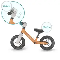 Bicicleta fara pedale Coccolle First Way Cookie Beige 2-6 ani, Roti 10 inch din PU, Ghidon reglabil, Greutate admisa 30 kg, Sa Reglabila