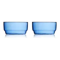 Boluri albastre 2 buc. din sticlă 500 ml Torino – Lyngby Glas