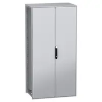 Dulap modular, cu montaj pe pardoseala, PanelSeT SFN, din otel decarbonizat(verde), 2000x1000x600mm, IP55, 2 usi