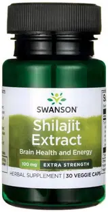Shilajit Extract, 100 mg, 30 capsule, Swanson