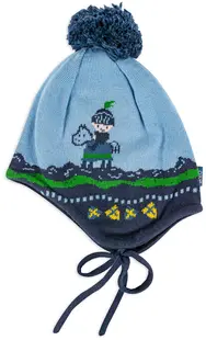Căciulă de iarnă Maximo - Cavaler, albastră, mărimea 47