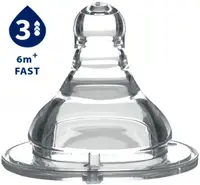 Babyono suzetă anticolică din silicon - largă, 3 picături