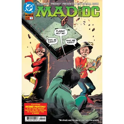 Mad About DC 01 OS 2nd Ptg - Coperta A