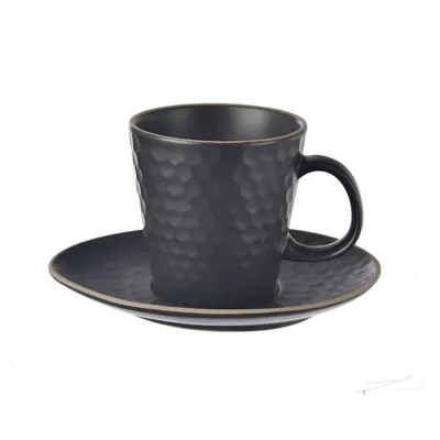 Ceașcă neagră pentru cappuccino din ceramică 250 ml Tea Time – Orion