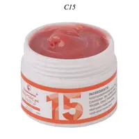 Gel UV Construcție FSM 50ml #15 – Gel Cover Roz Corai Autonivelant Profesional, Ultra Rezistent