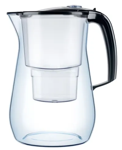 Cană de filtrare apă Aquaphor - Onyx, 120011, 4.2 l, neagră