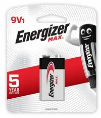 Baterie alcalină Energizer - Max CHP1, 9V, 1 buc.