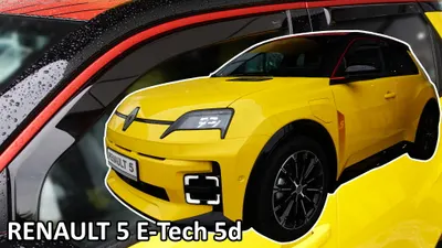 Paravanturi Heko Compatibile Renault 5 E-Tech 2024-Prezent Hatchback