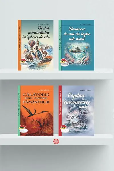 Pachet autor - Jules Verne - Paperback brosat - Jules Verne