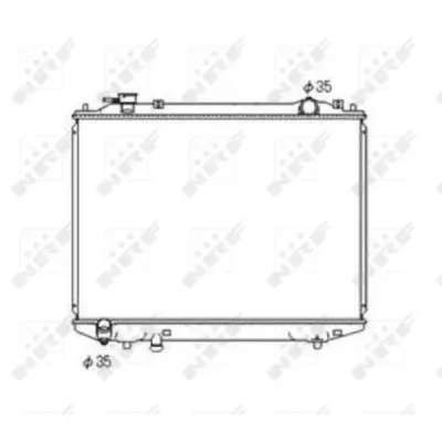 Radiator, racire motor NRF 53567