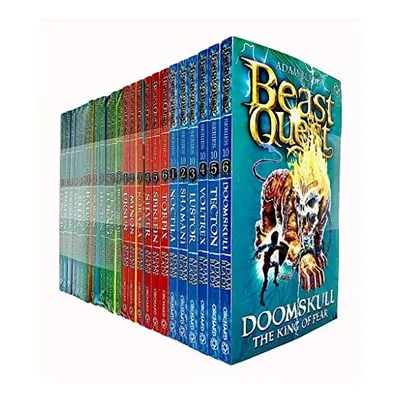 Beast Quest Series 7 - 10 Sets 24 Books Collection, Adam Blade