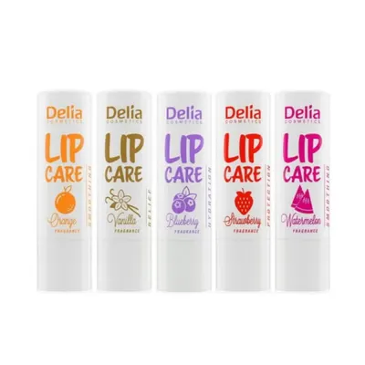 Balsam de Buze Protector Delia Protective Display Mixt, 20 Bucati/Set