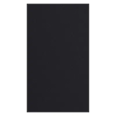 vidaXL Preș negru 115x200 cm