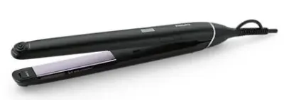 Placa de indreptat parul Philips BHS677/00, 14 setari de temperatura 130-230C (Neagra)