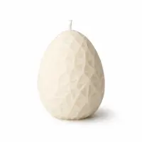 Lumânare ou geometrică din ceară de soia 80 g cu fitil din bumbac - Parfumată