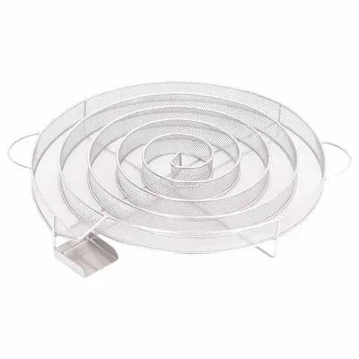 vidaXL Generator de fum rece, 33,5 cm, oțel inoxidabil, rotund