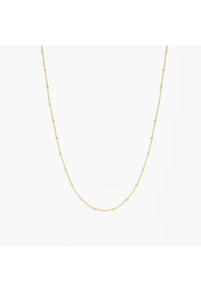 Lant din argint Golden Beaded