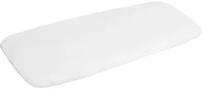 Cearceaf din bambus cu elastic Sensillo - Alb, 90 х 40 cm