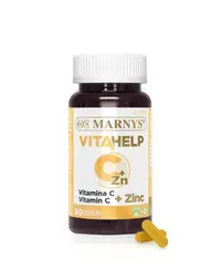 Vitamina C + Zinc Vitahelp, 60 capsule, Marnys