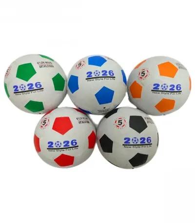 Minge de fotbal marime 5 fabricata din cauciuc