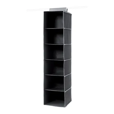 Organizator compartimentat suspendat Compactor Garment So Black 6 Rack