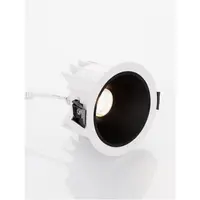 Spot BRADY Alb Aluminiu & Negru Reflector 20W 220-240V 500mA 1847Lm Cree 3000K CRI>80 UGR<19 Beam Angle 45° IP67 Driver Osram Included