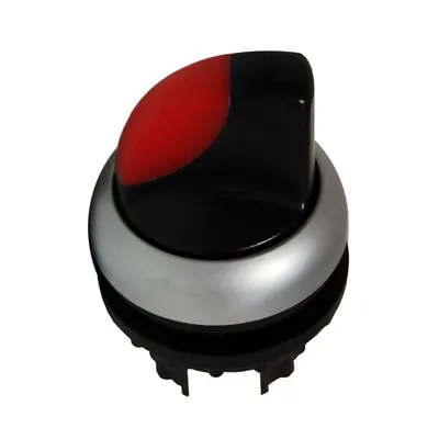 Buton selector 0-1 fara revenire rosu