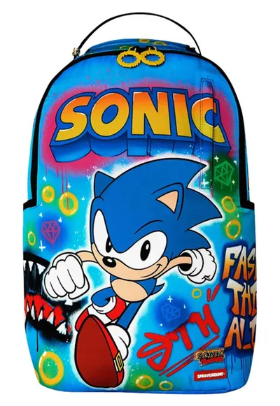 Rucsac unisex Sonic On The Run - 46x15x29 cm