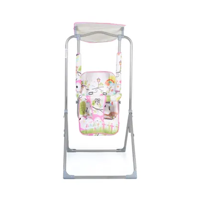 Leagan de exterior pentru bebelusi Moni - Funny, roz