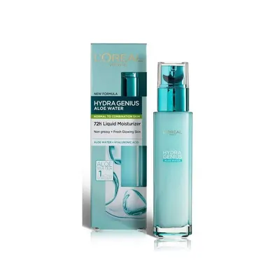 Crema de Zi Fluida Ten Normal si Mixt Hydra Genius Loreal Paris, 70 ml