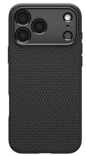 Husa Spigen - Liquid Air, iPhone 17 Pro, negru
