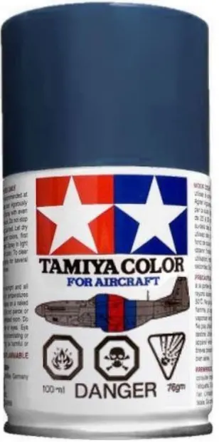 Vopsea spray Tamiya - AS-8 Navy Blue (US Navy), flat - Spray For Aircraft (100 ml) (TAM86508)