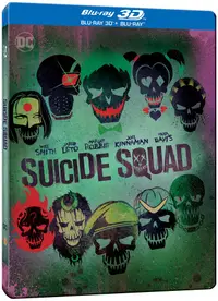 Brigada Sinucigasilor 2D+3D Steelbook (Blu Ray Disc) / Suicide Squad