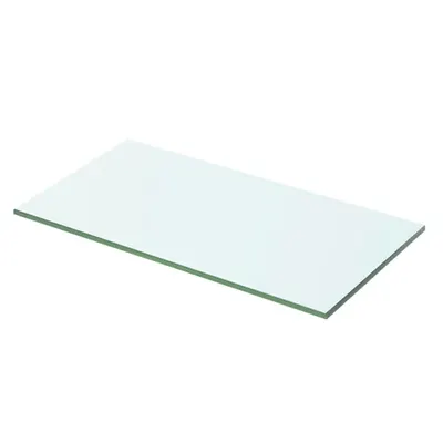 vidaXL Raft din sticlă transparentă, 50 x 20 cm