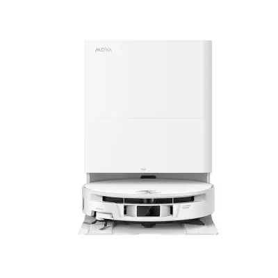 Aspirator robot cu mop MOVA S70 Roller Robot Vacuum, 28000Pa, 5200mAh, HydroForce™ Mopping, statie inteligenta, White