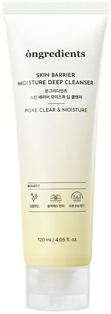 Ongredients Spumă de curățare facială Skin Barier Moisture, 120 ml