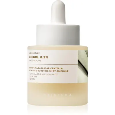 SKIN1004 Lab In Nature Retinol 0.2% Boosting Shot Ampoule ser regenerant antirid sporirea elasticității tenului 30 ml