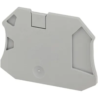 Capac Final Pentru Bloc Terminal Cu Un Singur Nivel, Cu Surub 1X2, 2.2mm²